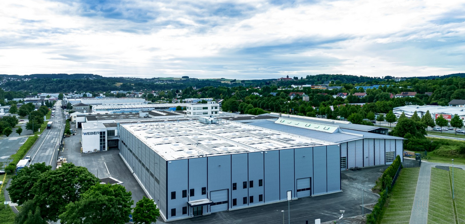 Kontakt Luftaufnahme WERK II – Hans WEBER Maschinenfabrik in Kronach, Oberfranken 2025